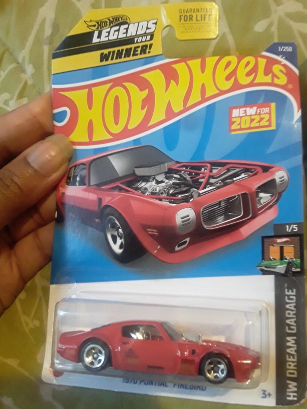 X2 Hot Wheels Legends Tour Winner 1970 Pontiac Firebirds Red White Car - Picture 2 of 5